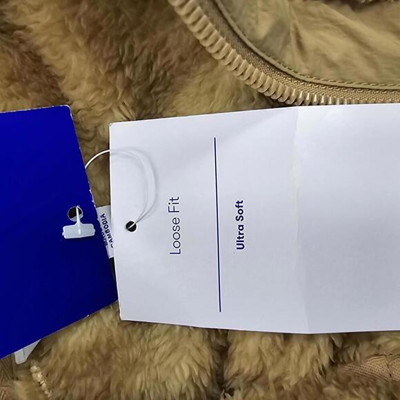 Women's Printed High Pile Fleece Jacket | JoyLab | Small - Picture 11 of 12